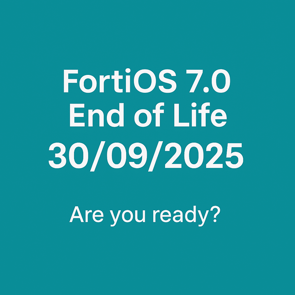 Fortios 7.0 end of life