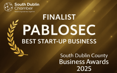 Pablosec Finalist: Best Start-Up Business – South Dublin County Business Awards 2025