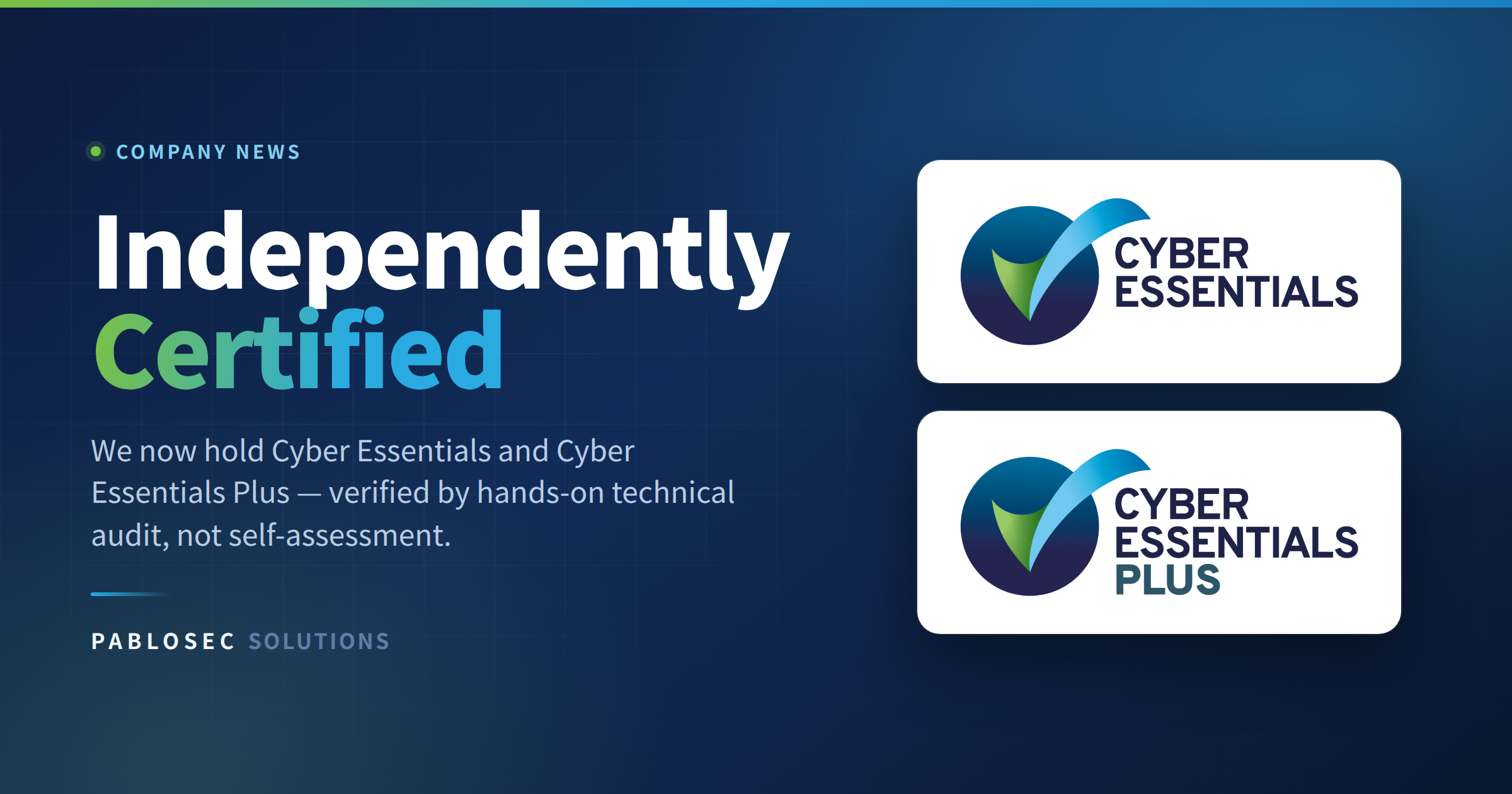 Cyber Essentials Pablosec